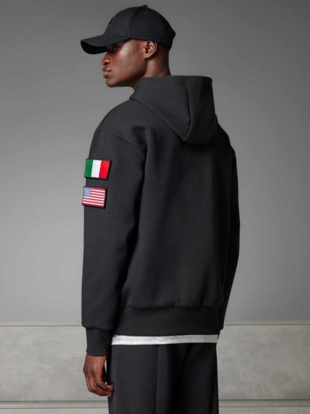 JUVENTUS X NASA-INSPIRED SEASONAL DOUBLEKNIT HOODIE adidas XS HOODIE